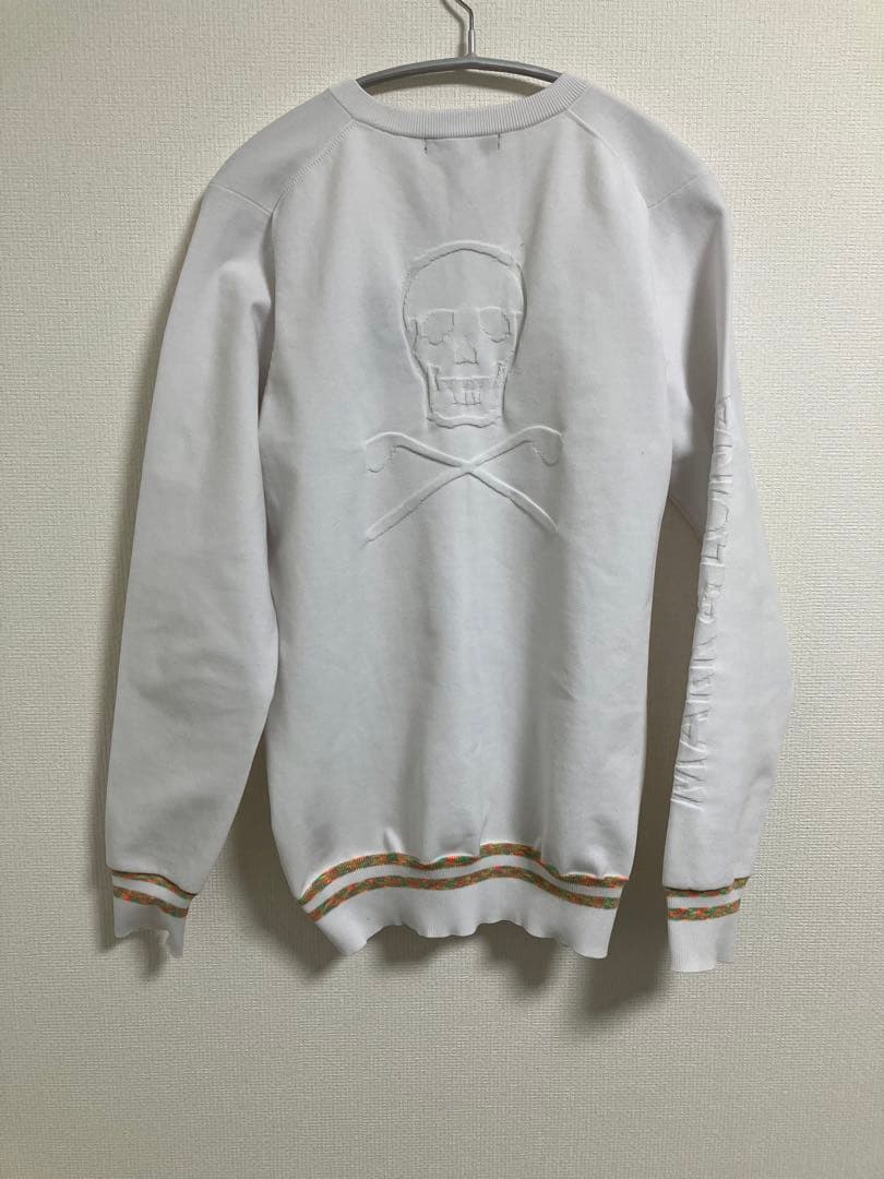 MARK & LONA マーク&ロナ　ニット　セーター　薄手46 M 白