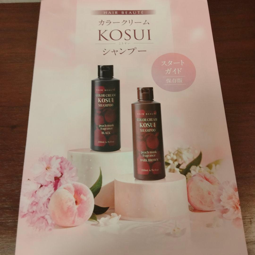 【1点限り】HAIR BEAUTE KOSUI SHAMPOOダークブラウン×2