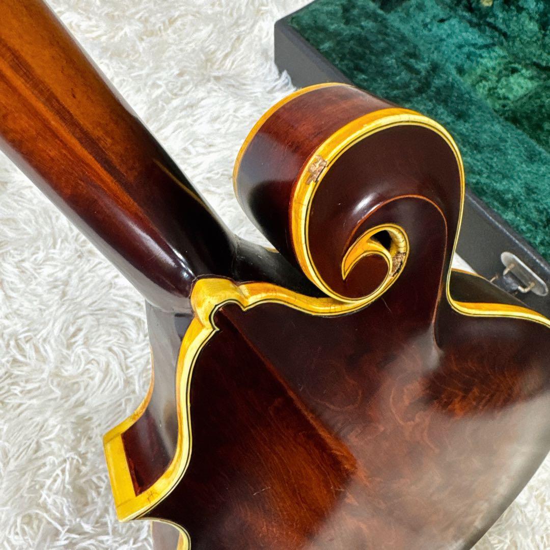 Blue Bell F-15 高級フラットマンドリン 飴色塗装 フジゲン製造