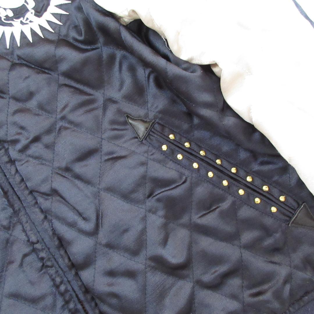 【Disney】ディズニー　ミッキーマウス　リバーシブル　スカジャン　0154