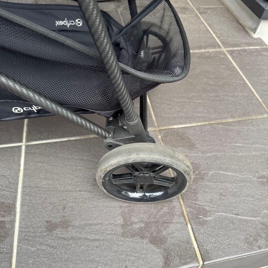 cybex メリオ カーボン 2021 ブラック(ドリンクホルダー他おまけ付き)