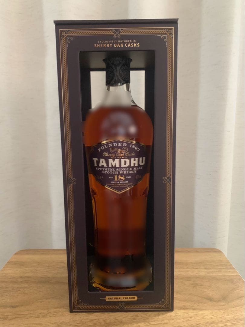 タムデュー18年　ウイスキー