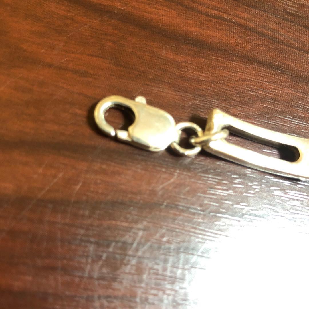 ブレスレット☆ヴィンテージ／フィッシュ／魚／重量感あり／silver925