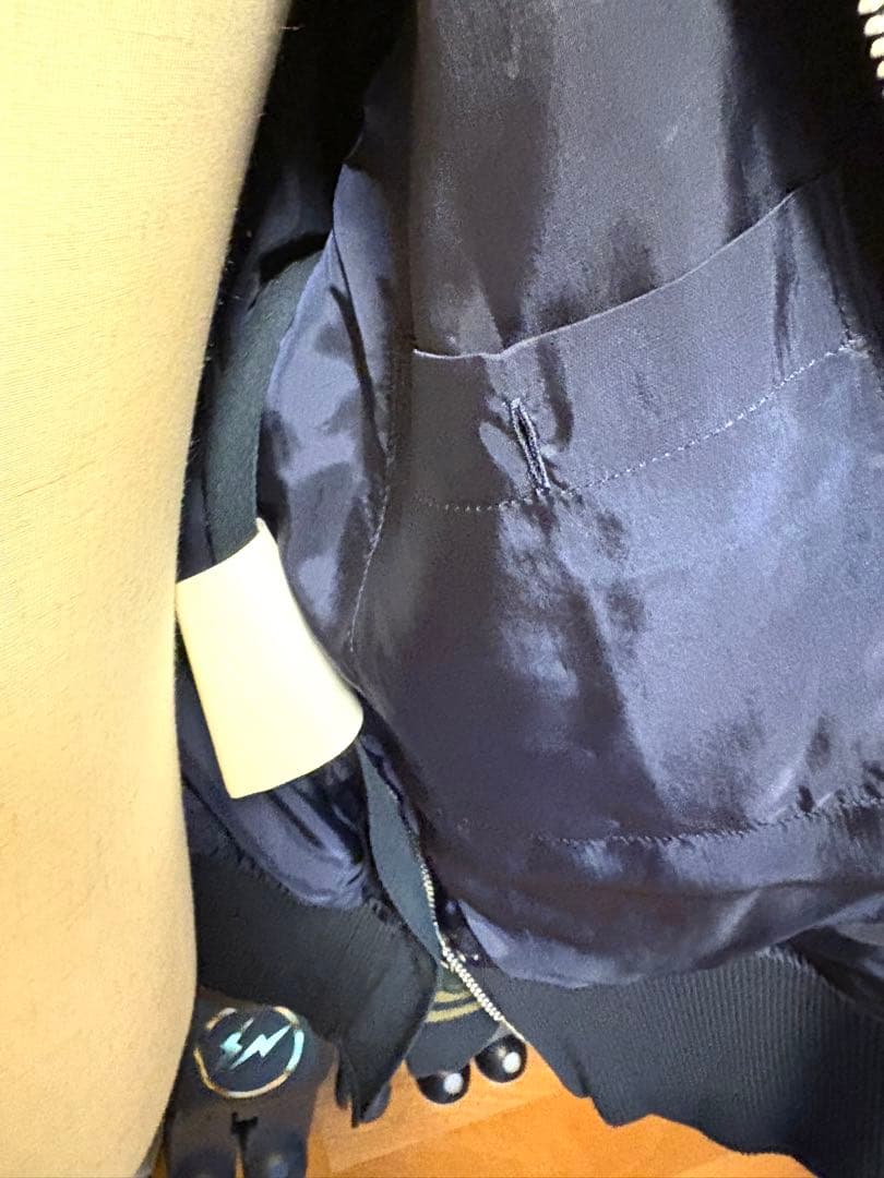 sacai × Dr Woo 19ss スカジャン サイズ2 希少 サイドジップ