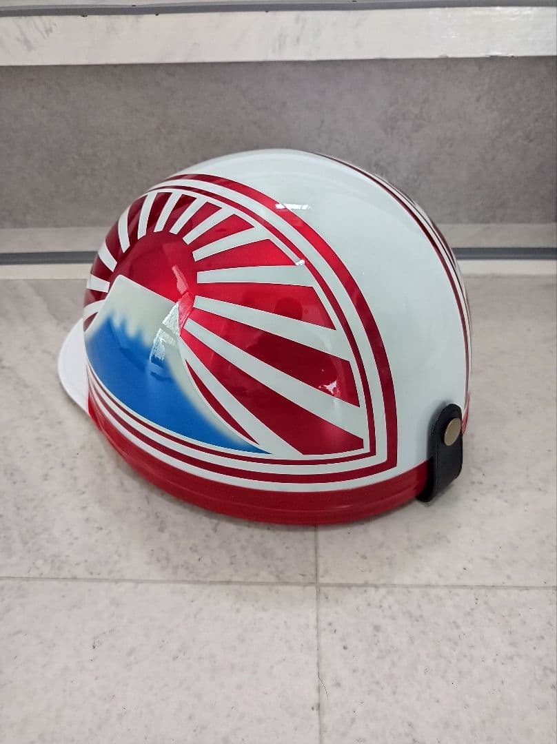 カスタムコルク半　白✘Candyレッド富士日章