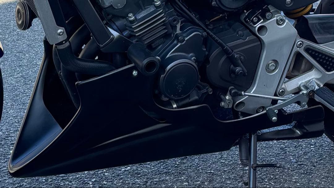 ホーネット250 HORNET 250 ACP アンダーカウル ステー付き