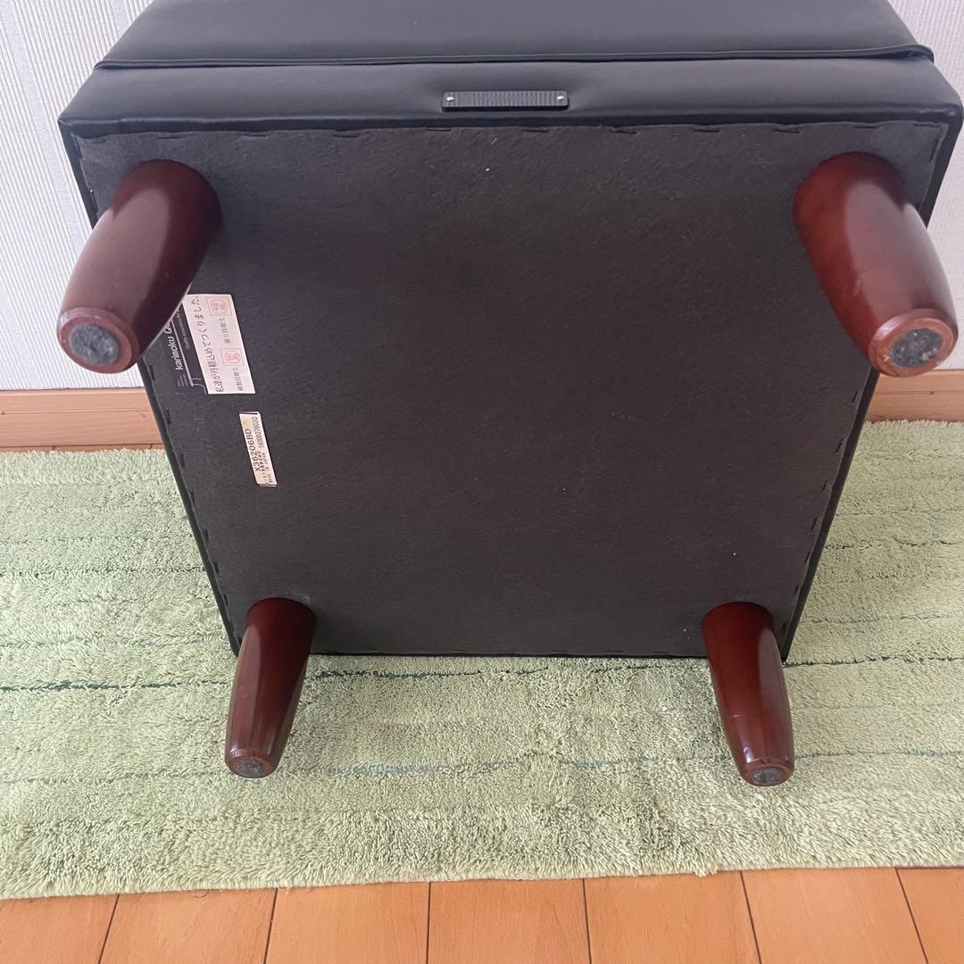 【カリモク60】 オットマン スタンダードブラック karimoku