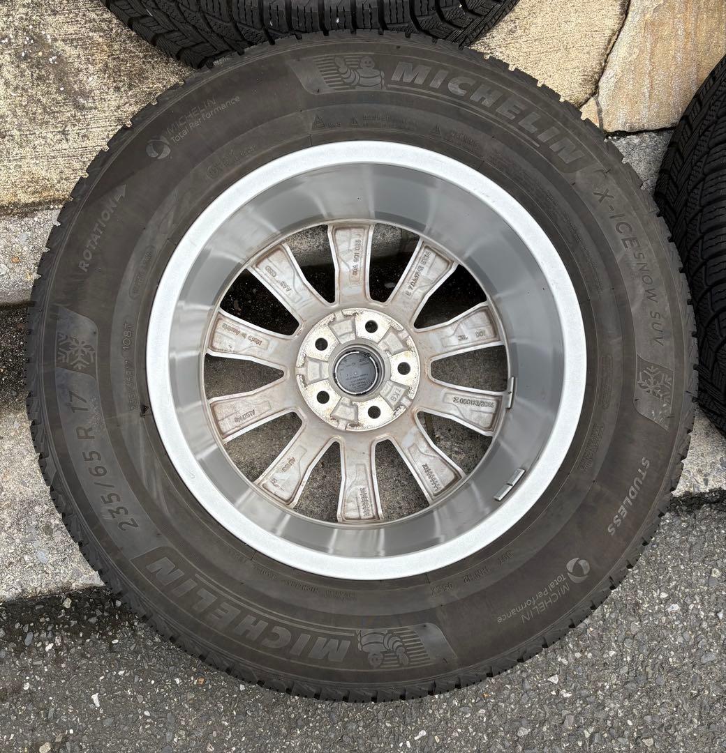 美品　Audi 純正 Q5 235/65 R17 スタッドレス ホイールセット