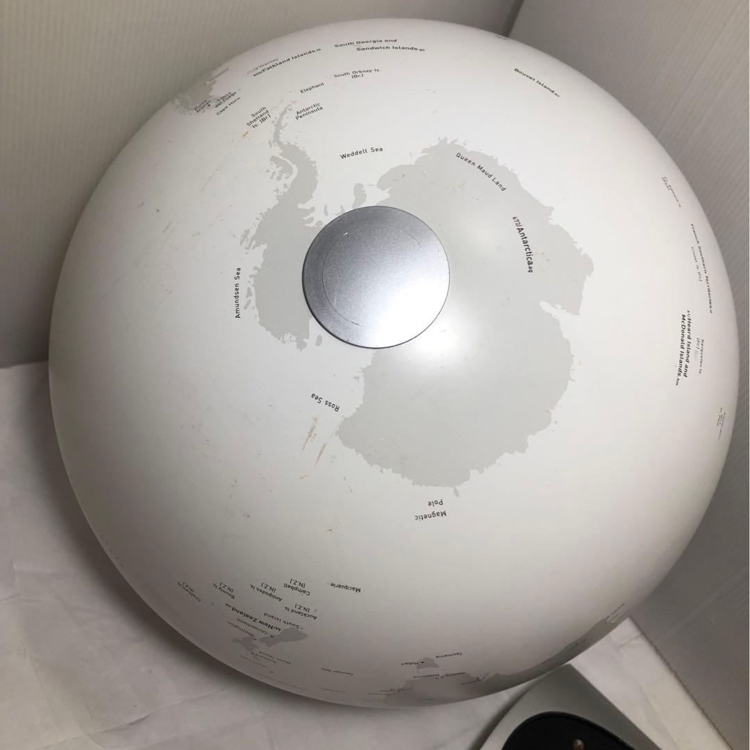 atmosphere 地球儀　アトモスフィア メタリックシルバー