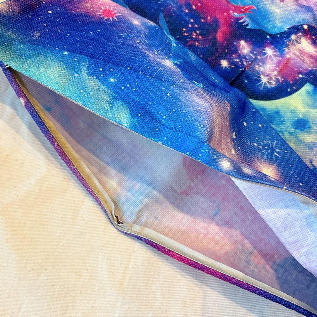 【✨特価✨】クッションカバー おしゃれ　ユニコーン　45㎝×45㎝　インテリア