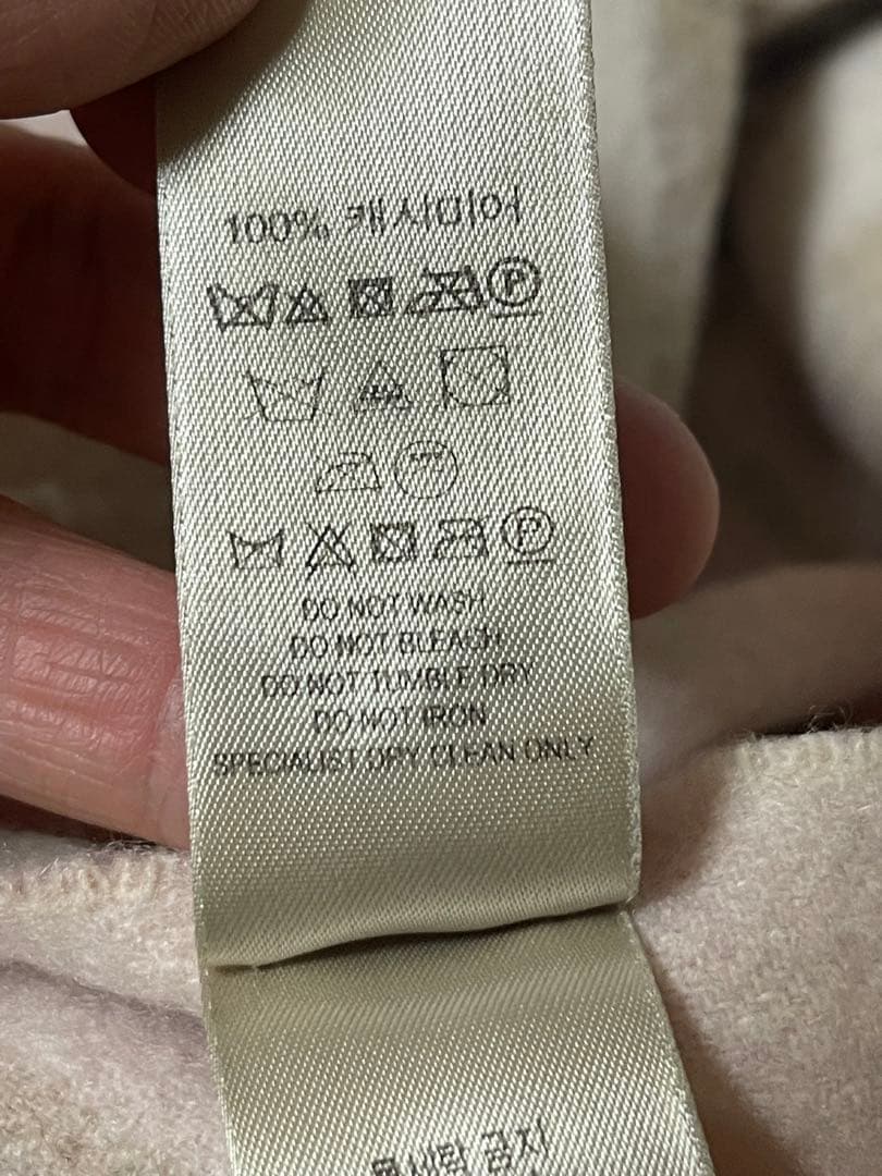 coco バーバリー　カシミヤ　マフラー