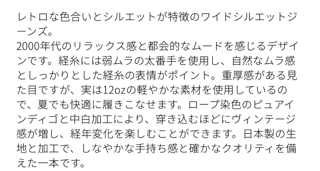 ︎ THE SHINZONE ROBINSON DENIM PANTS