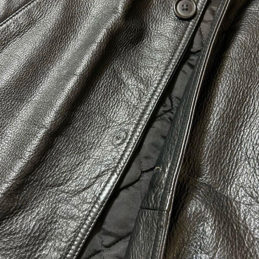 90’s vintage カーコート　(L) 本革　牛革　雰囲気抜群　常田