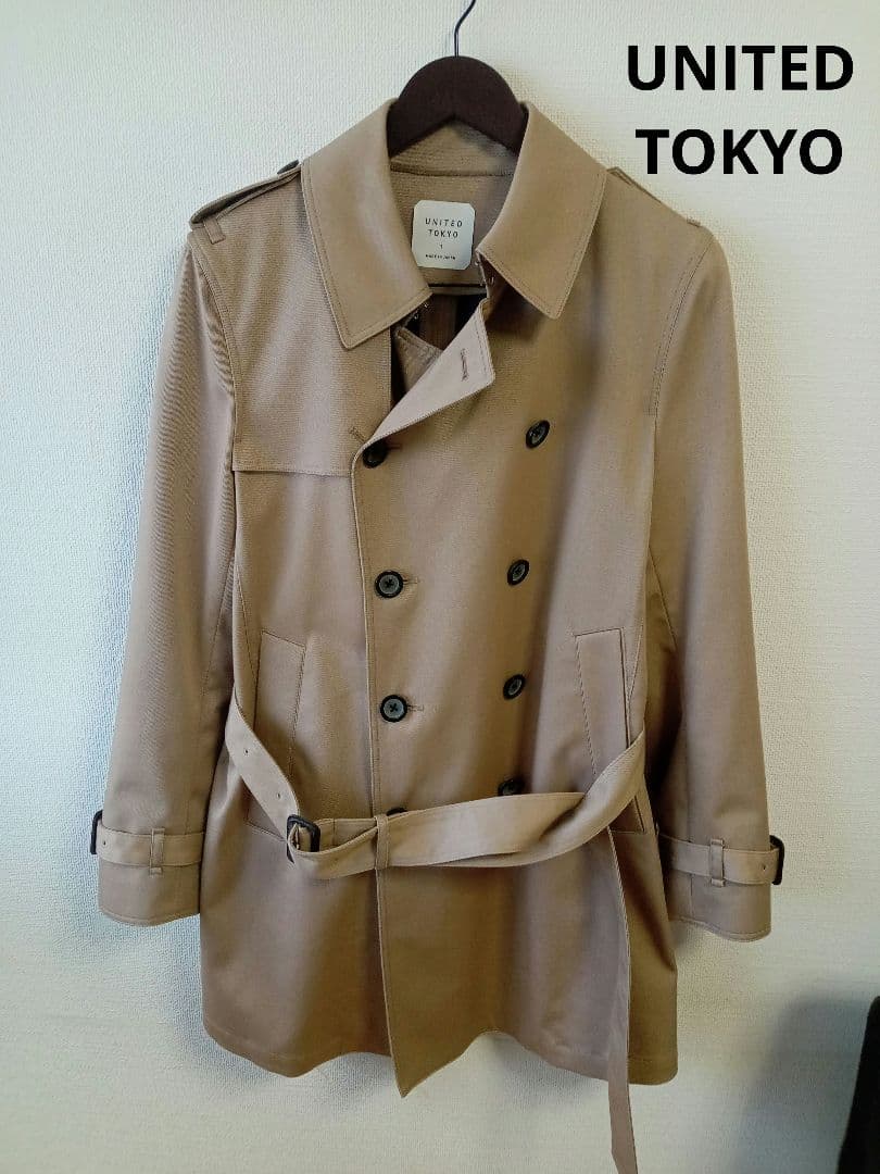 UNITED TOKYO ベージュ トレンチコート