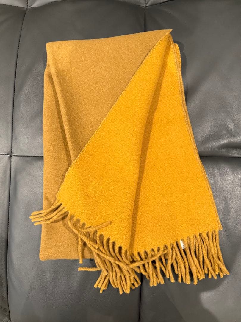 【新品正規品】最安値！MAISON KITSUNE メゾンキツネ　ウールマフラー