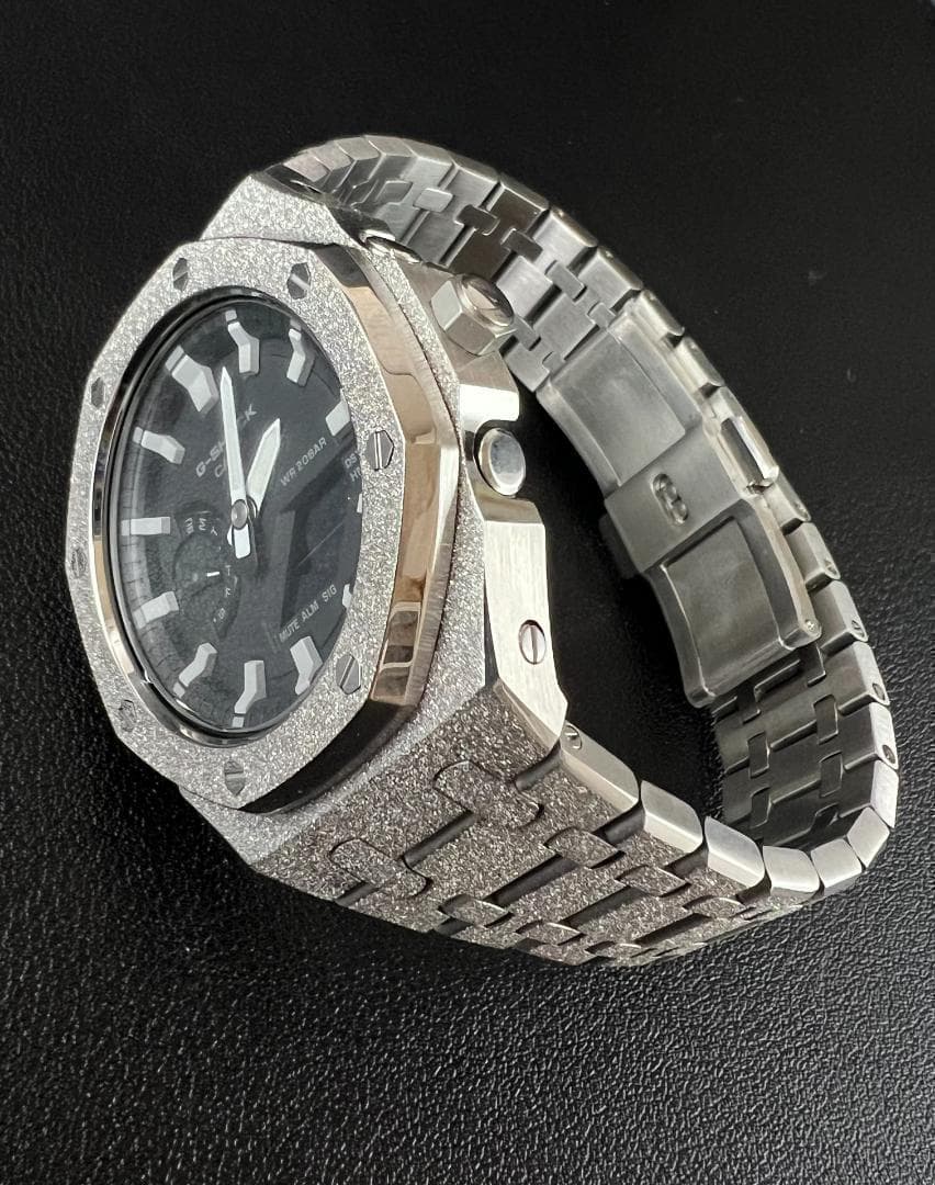 G-SHOCK GA2100 フロステッド加工 カシオーク カスタム パーツ