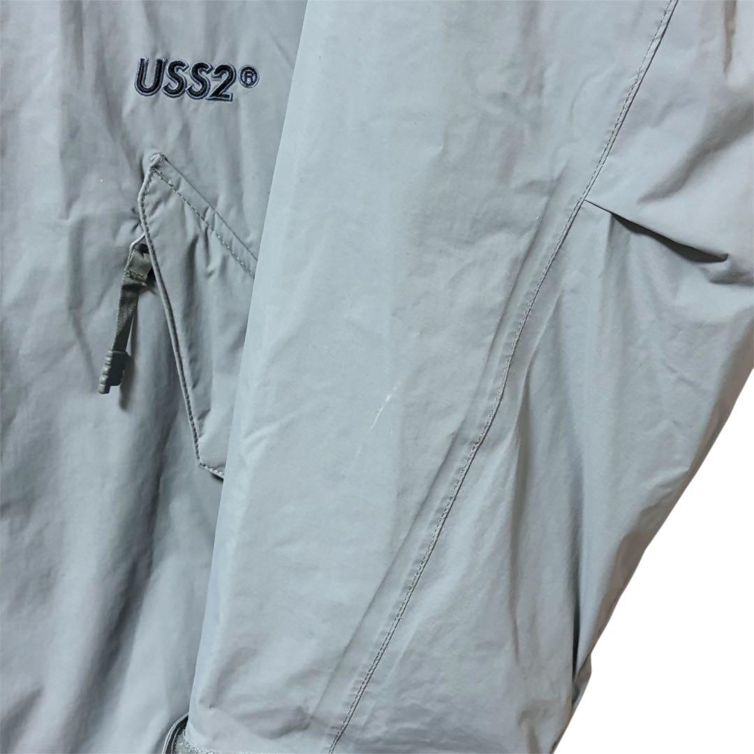 USS2 オストゥー スノボジャケット　ブルーグレー パンツ　セット