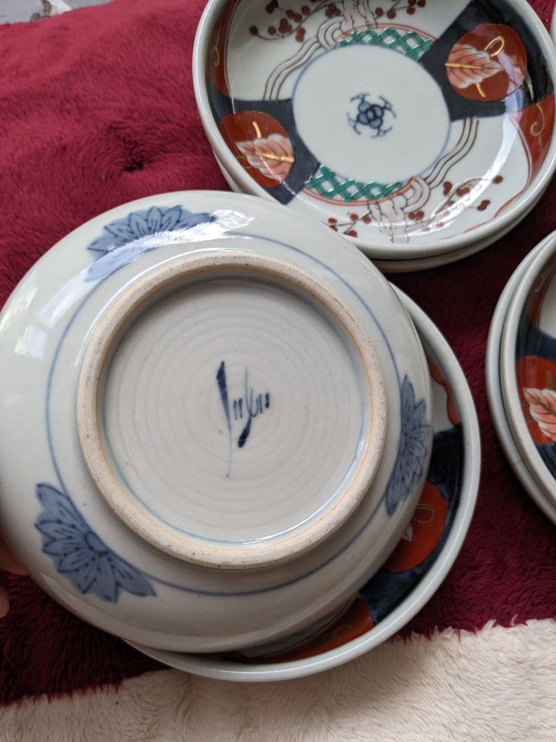 有田焼　文三窯　豆皿10枚