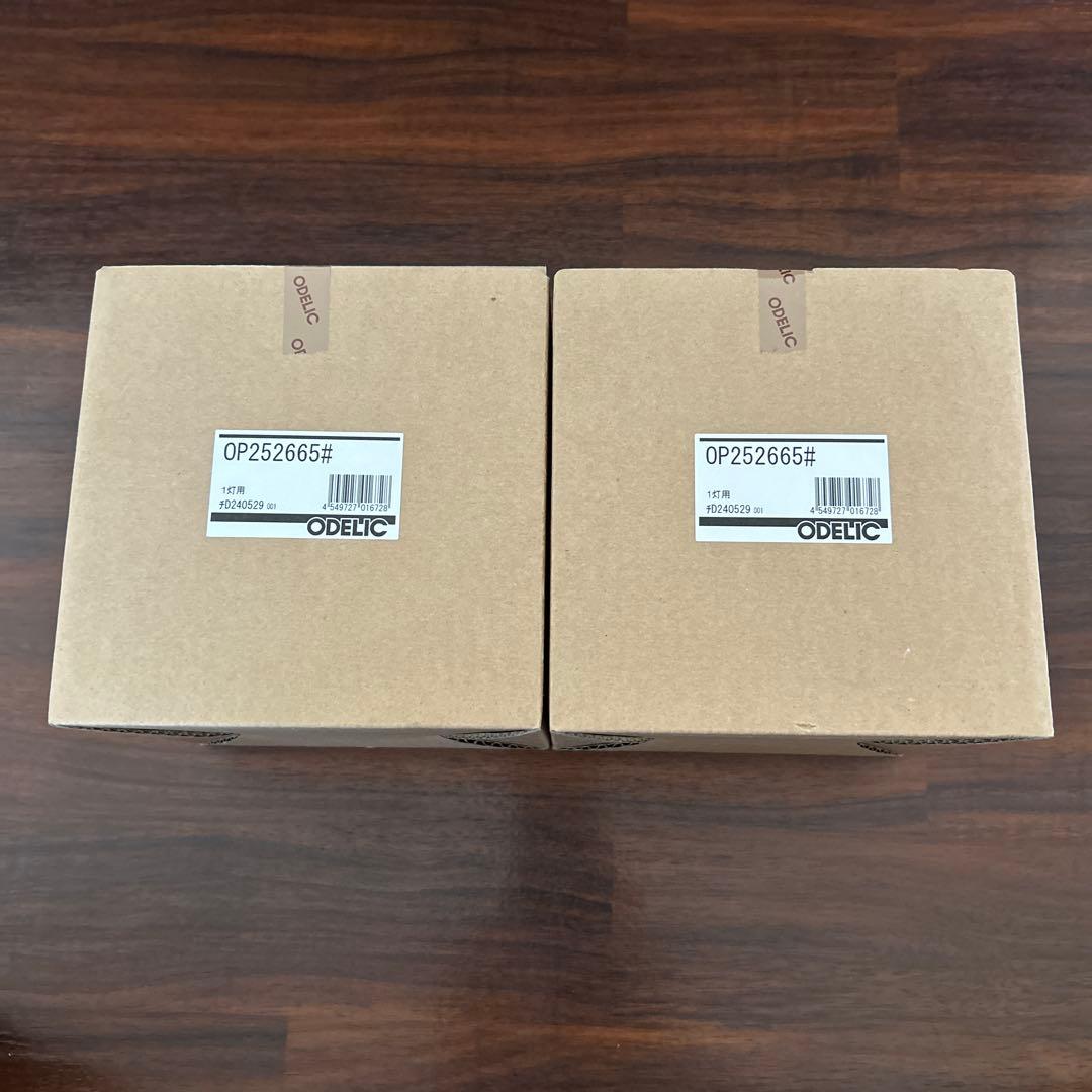 【新品未使用】オーデリック/OP 252 665BR ペンダントライト×2