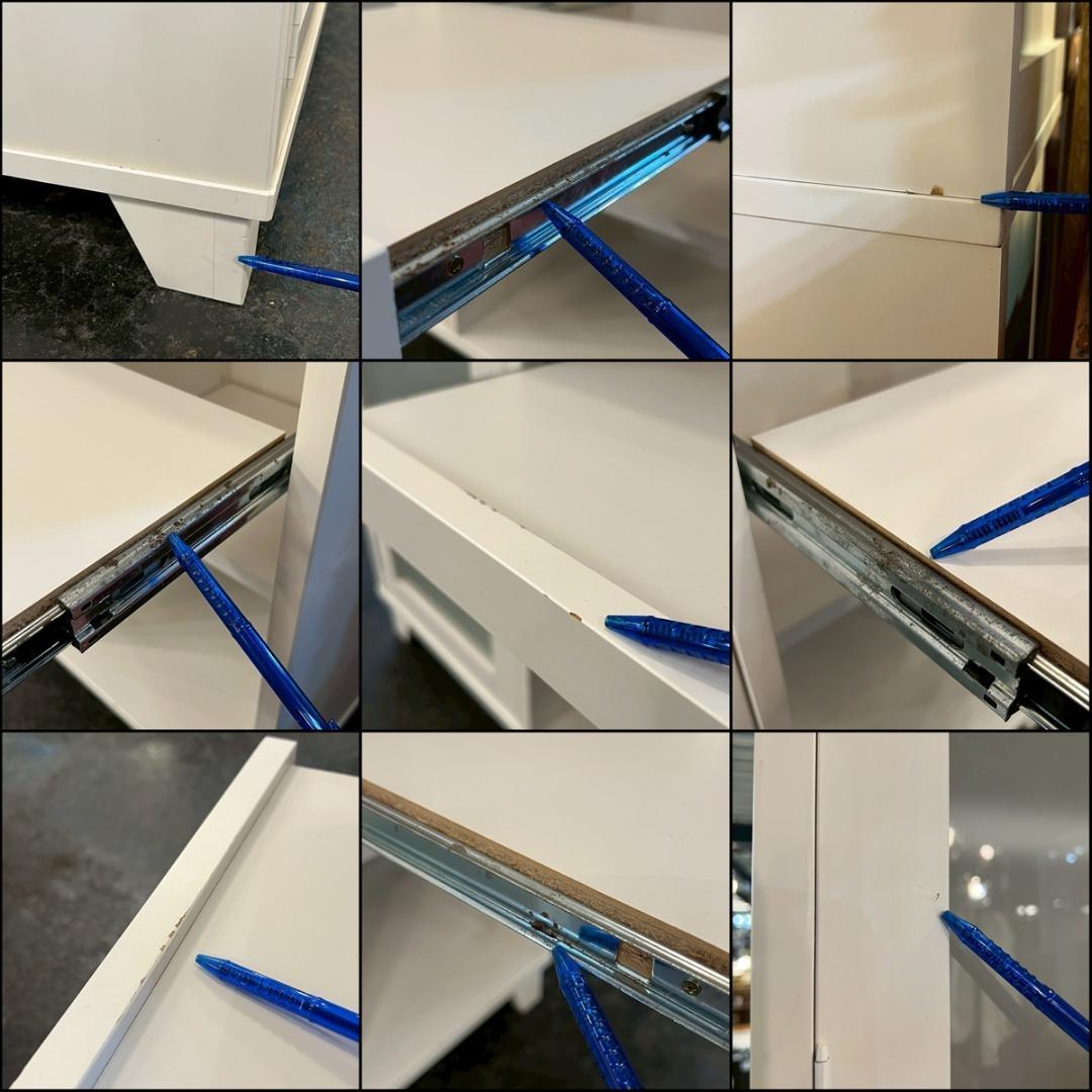 Momo Natural モモナチュラル ランド 食器棚 キッチンボード 北欧風