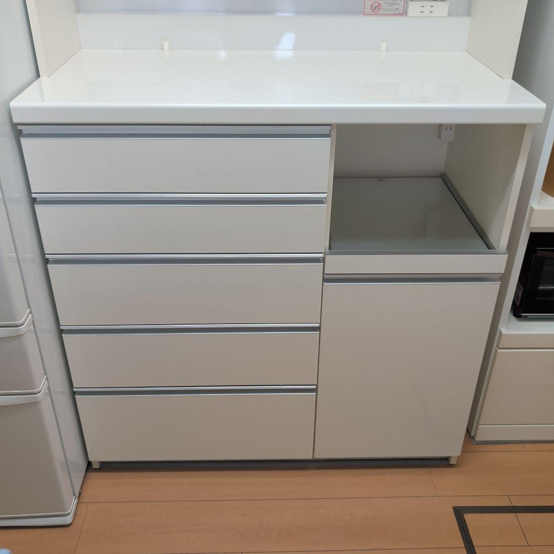 Pamounaパモウナ　食器棚　ハイカウンター