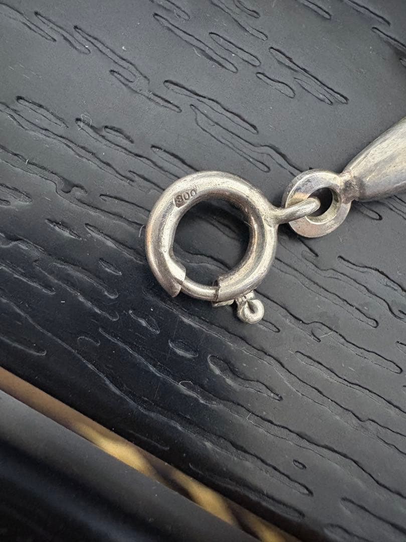 ヴィンテージ　ホースビット　ブレスレット　Silver 800