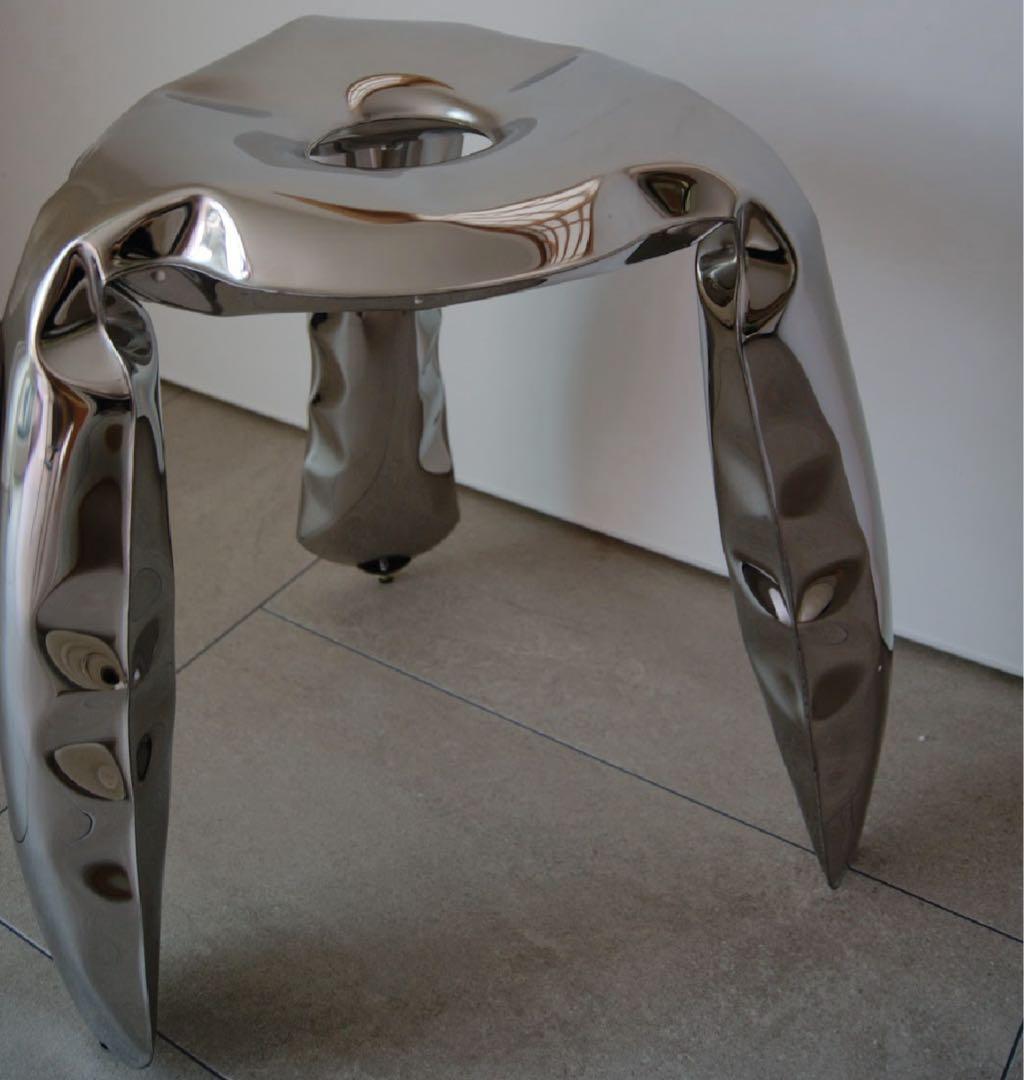 Zieta Plopp スツール シルバースツール