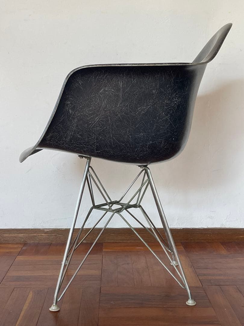 ハーマンミラー ヴィンテージ アーム シェルチェア エッフェル ベース ブラック