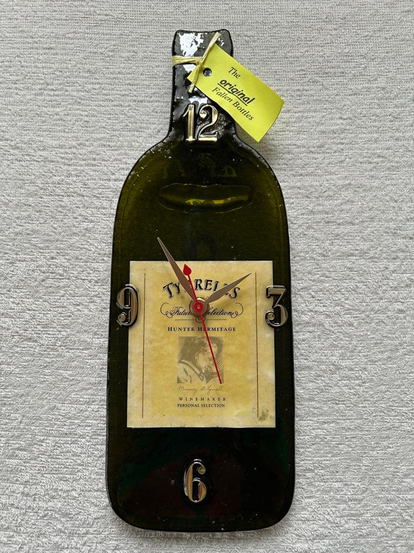 Tyrell's ワインボトル掛時計