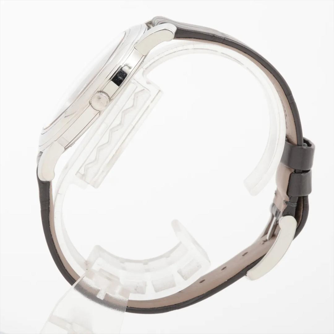 稼働品✨ティファニー　マーク　クォーツ　腕時計　アナログ　シェル文字盤　シルバー