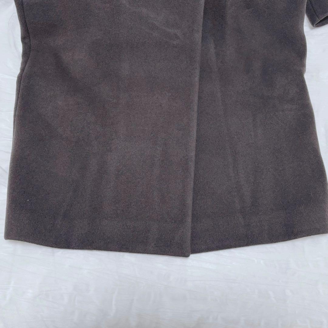 11/9まで値下げ中！ NOBLE MTRノーカラーコート グレー 36