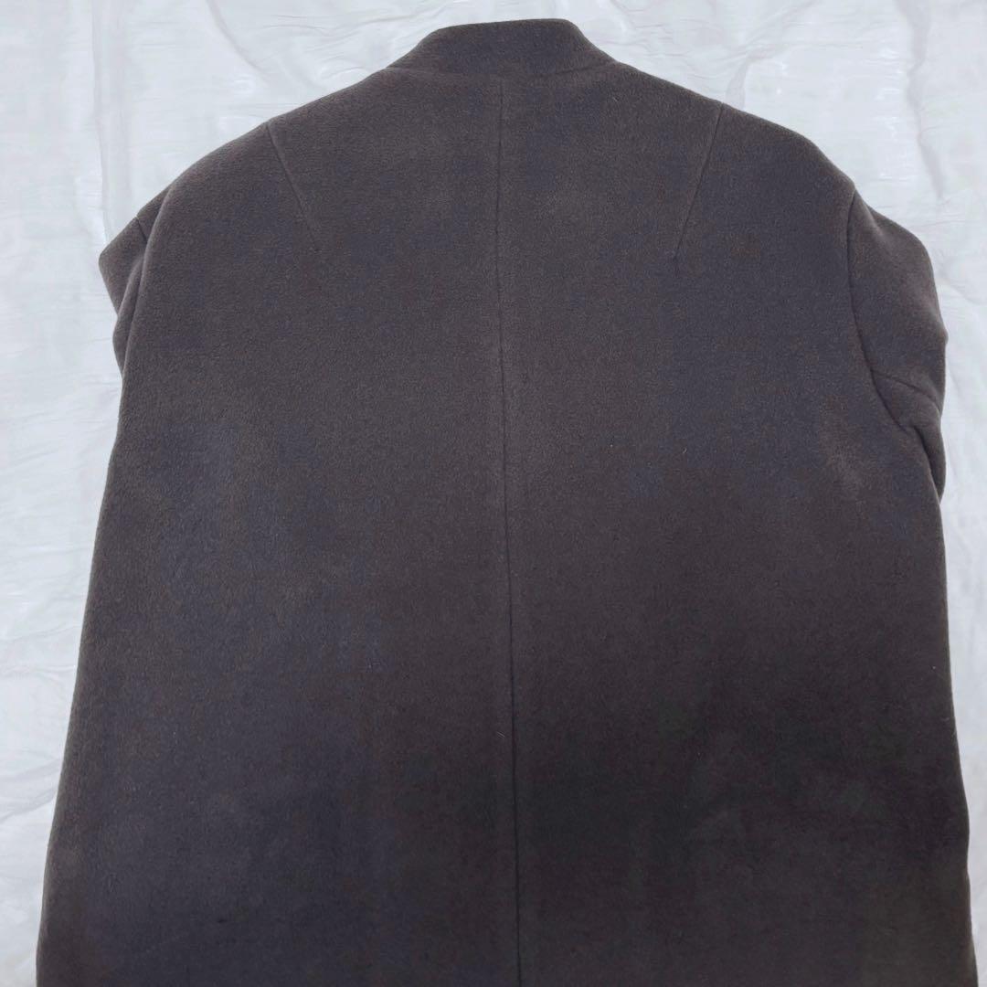 11/9まで値下げ中！ NOBLE MTRノーカラーコート グレー 36