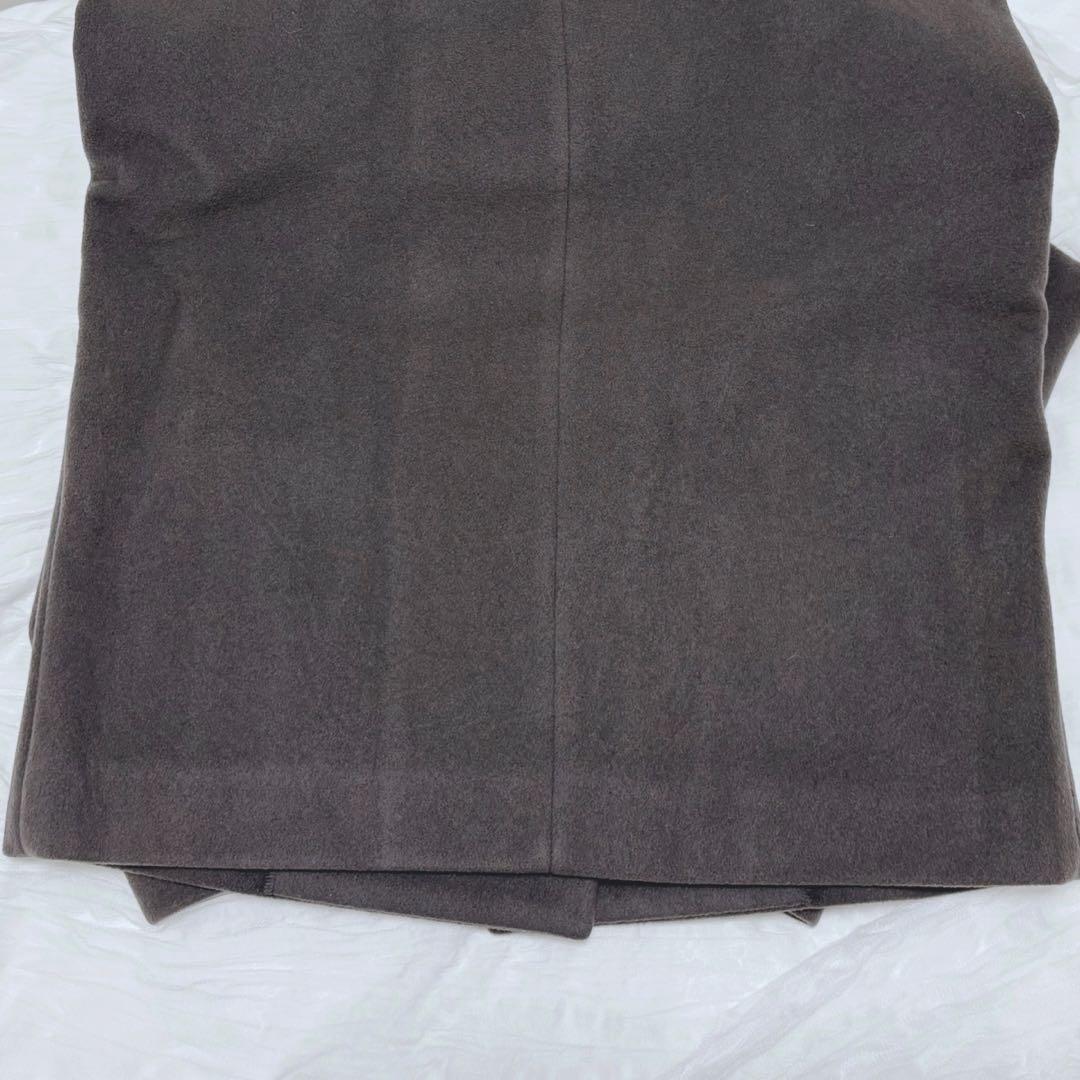 11/9まで値下げ中！ NOBLE MTRノーカラーコート グレー 36