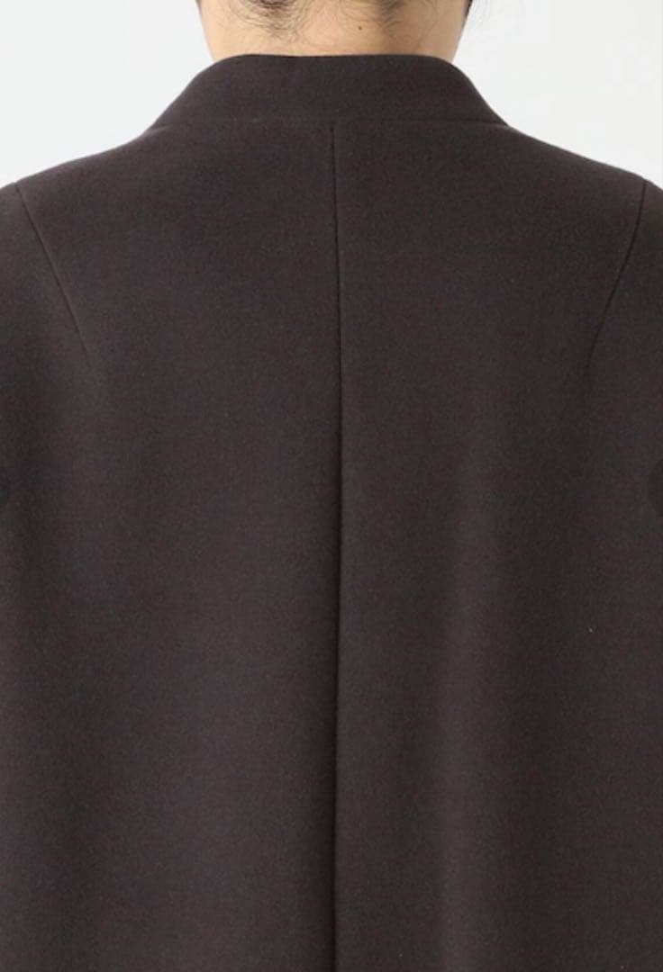 11/9まで値下げ中！ NOBLE MTRノーカラーコート グレー 36