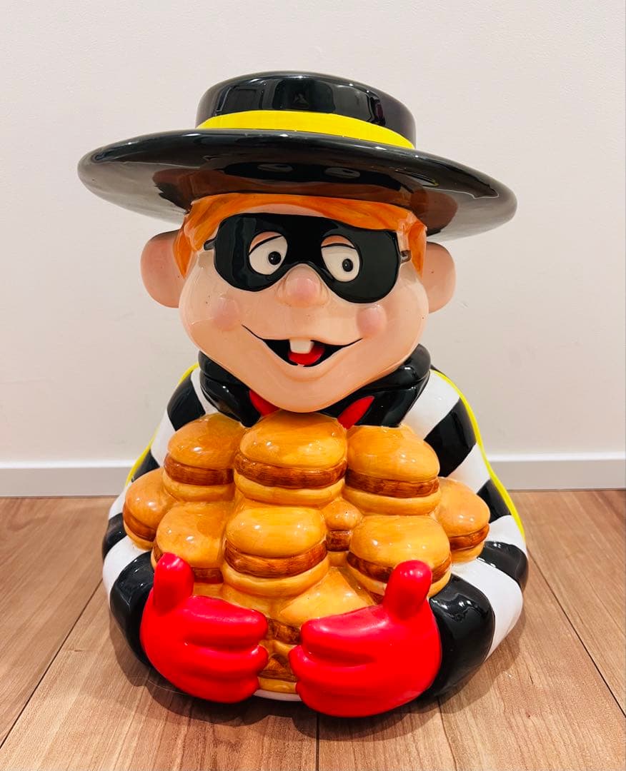 マクドナルド　ハンバーグラー　クッキージャー　ヴィンテージ　美品