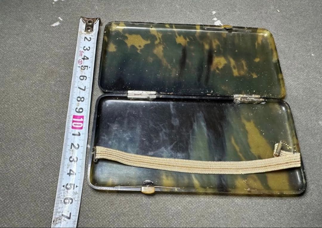 鼈甲　シガレットケース　タバコケース