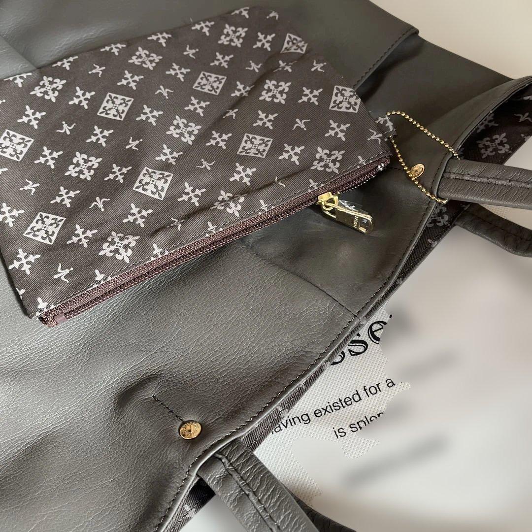 ラシットソフトレザートートバッグ