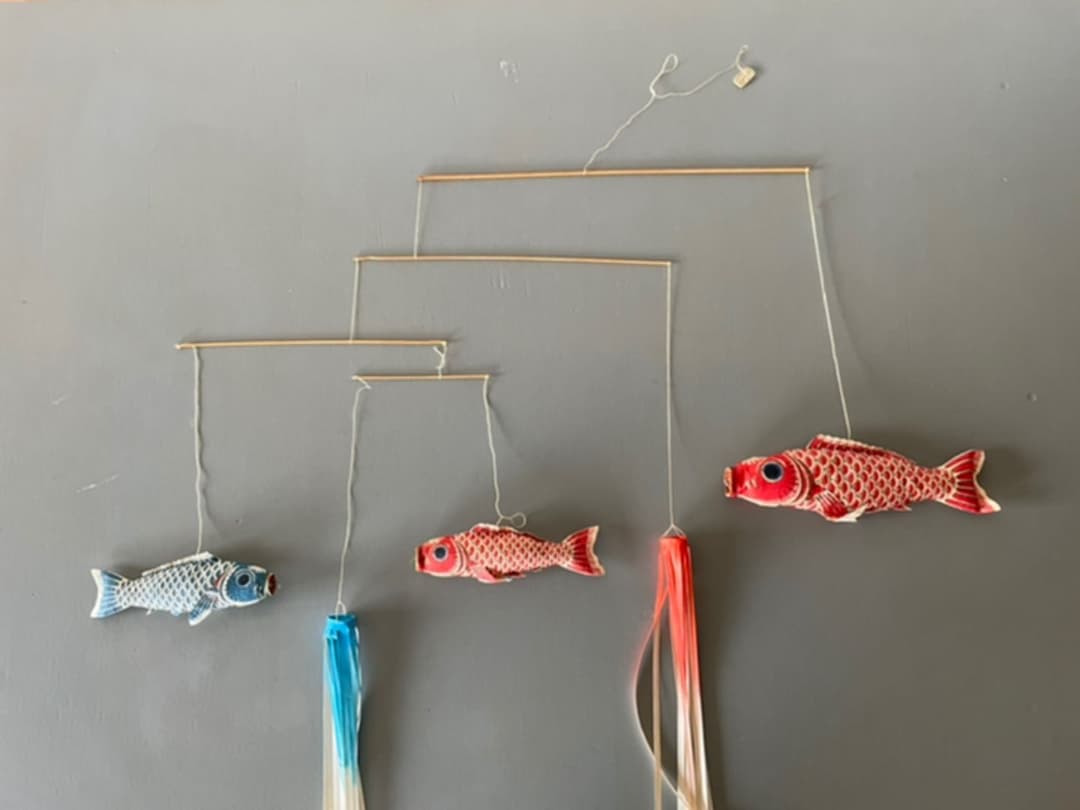 江戸モビール　鯉のぼり　こどもの日  端午の節句　インテリア雑貨