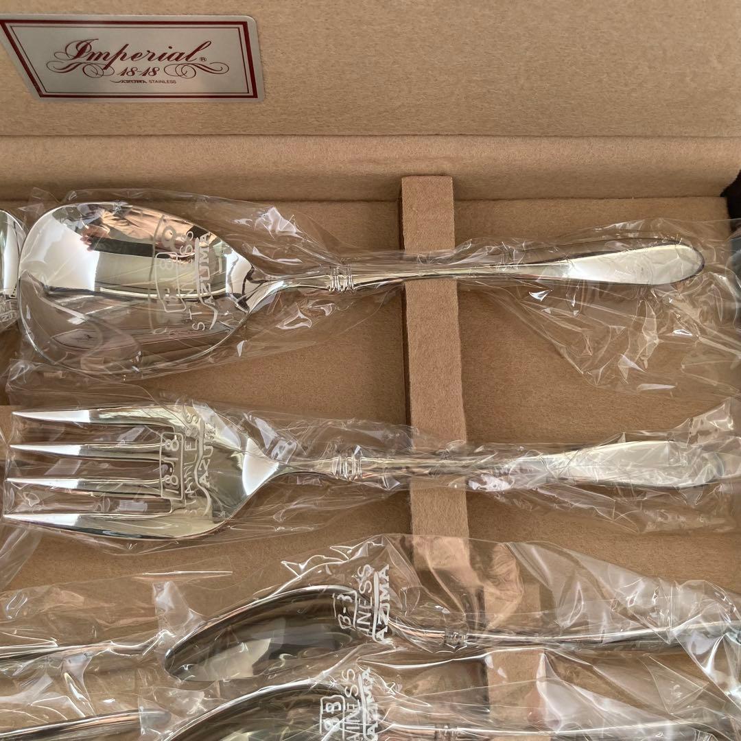 未使用品！　AZUMA インペリアル 18-18 ステンレス 22本セット
