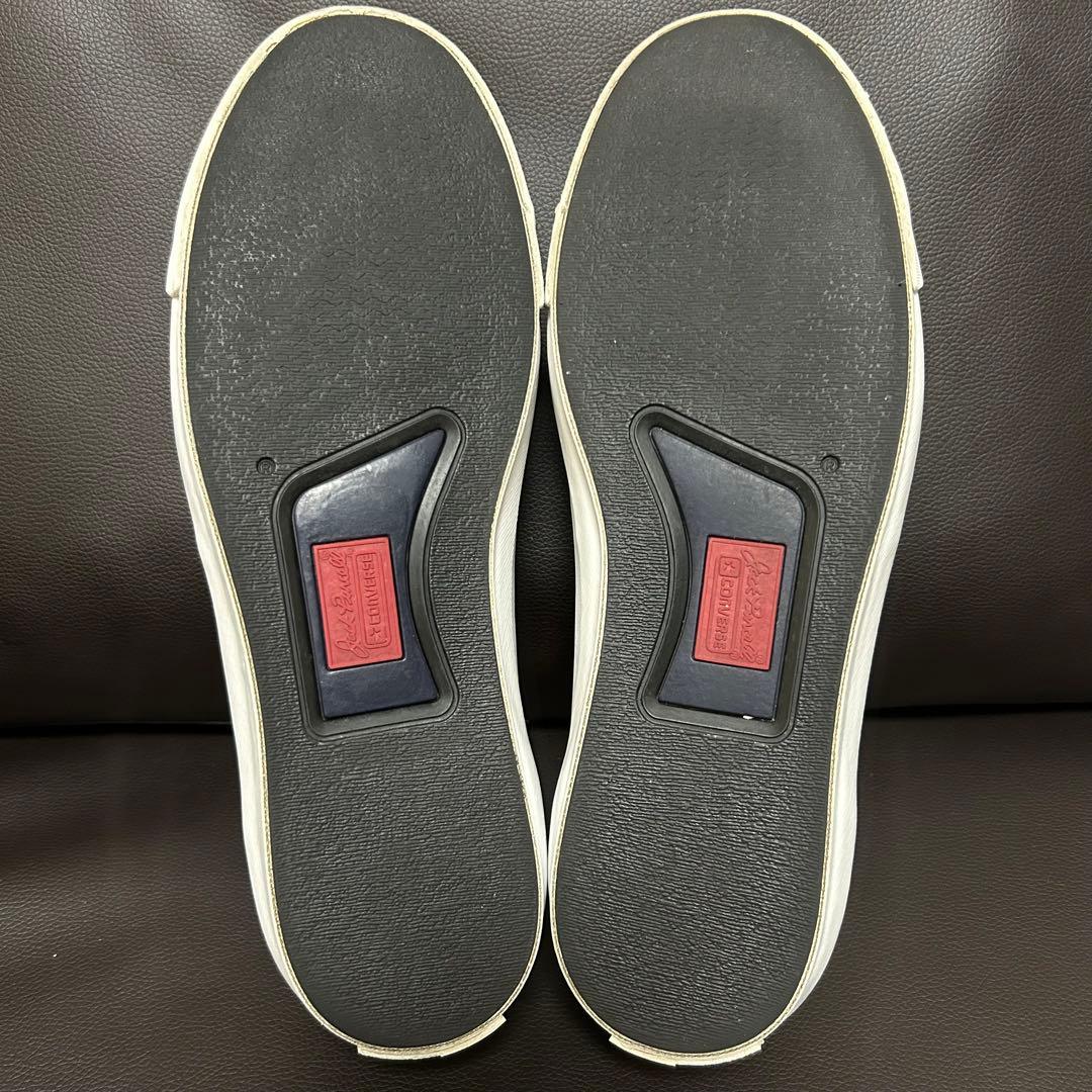 【希少　極美品】converse ジャックパーセル　レザー　黒　27.5㌢