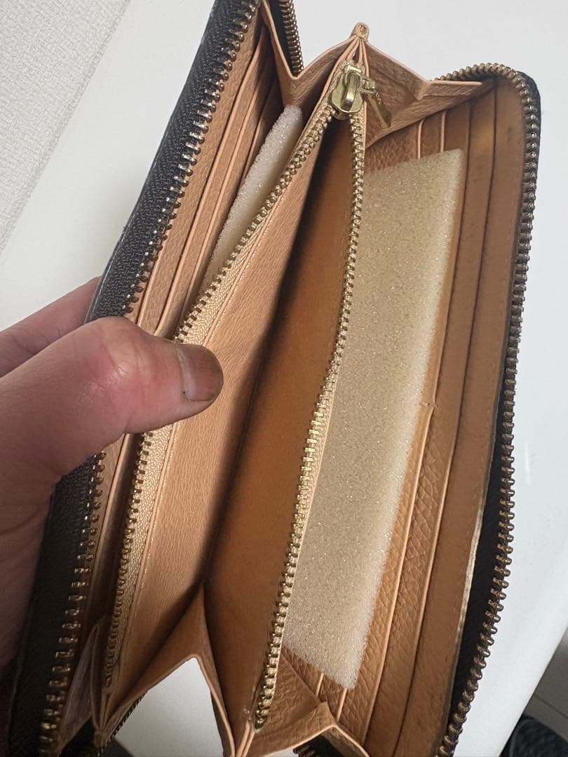 T*m様 ブルーナボイン 墨染め パイソン 長財布 希少 BRU NA BOIN