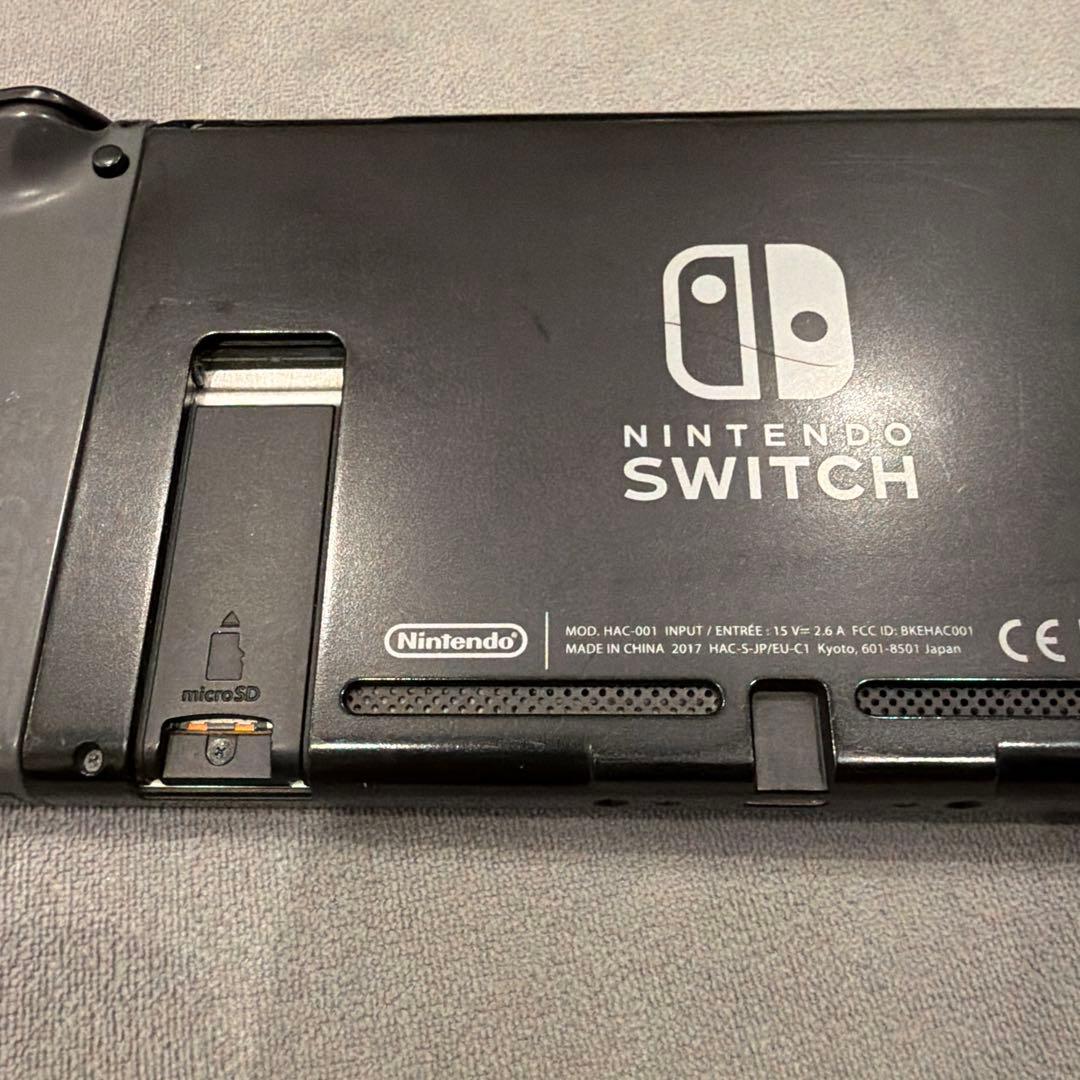 Nintendo Switch 本体 + 付属品(ジャンク扱い) 箱無し