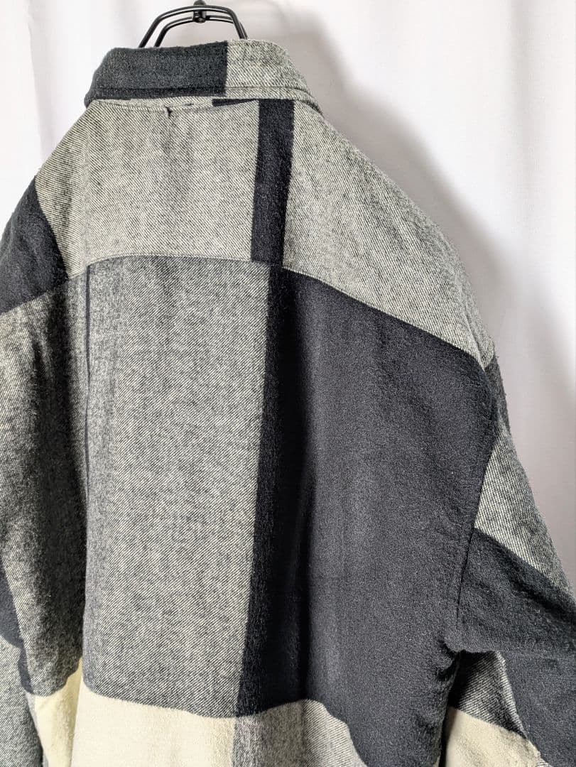 新品未使用 N.HOOLYWOOD ビッグチェックオーバーサイズシャツジャケット