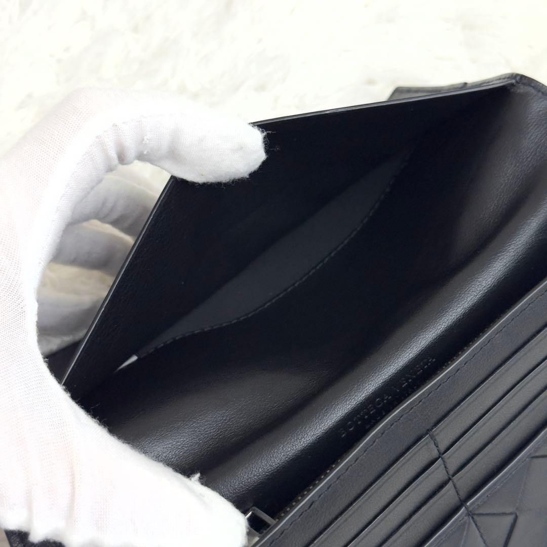 美品✨RFID内蔵 BOTTEGAVENETA ボッテガ イントレチャート 財布