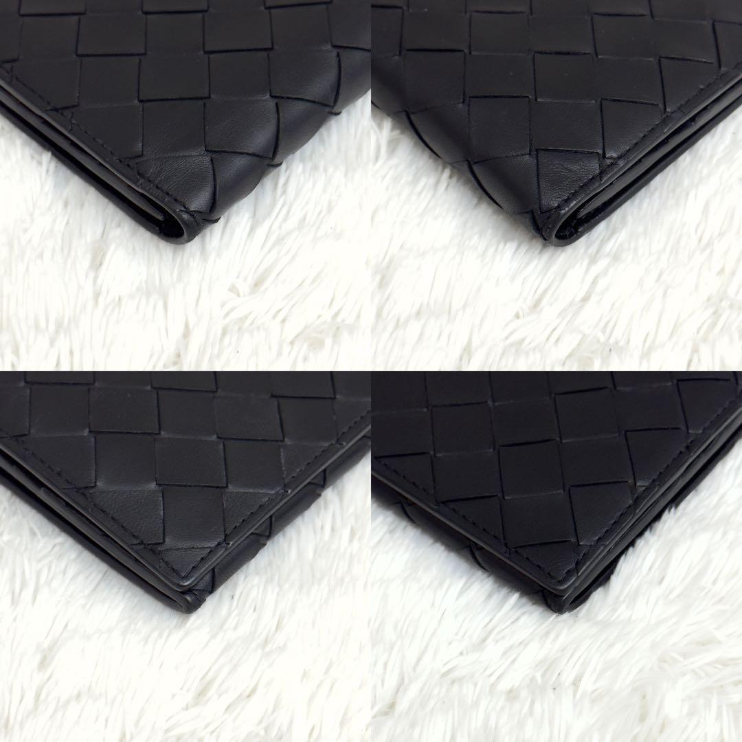 美品✨RFID内蔵 BOTTEGAVENETA ボッテガ イントレチャート 財布