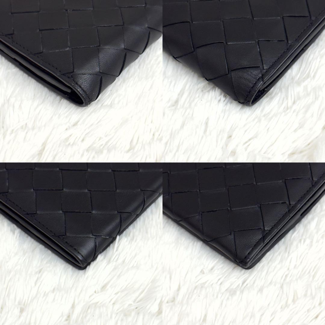 美品✨RFID内蔵 BOTTEGAVENETA ボッテガ イントレチャート 財布
