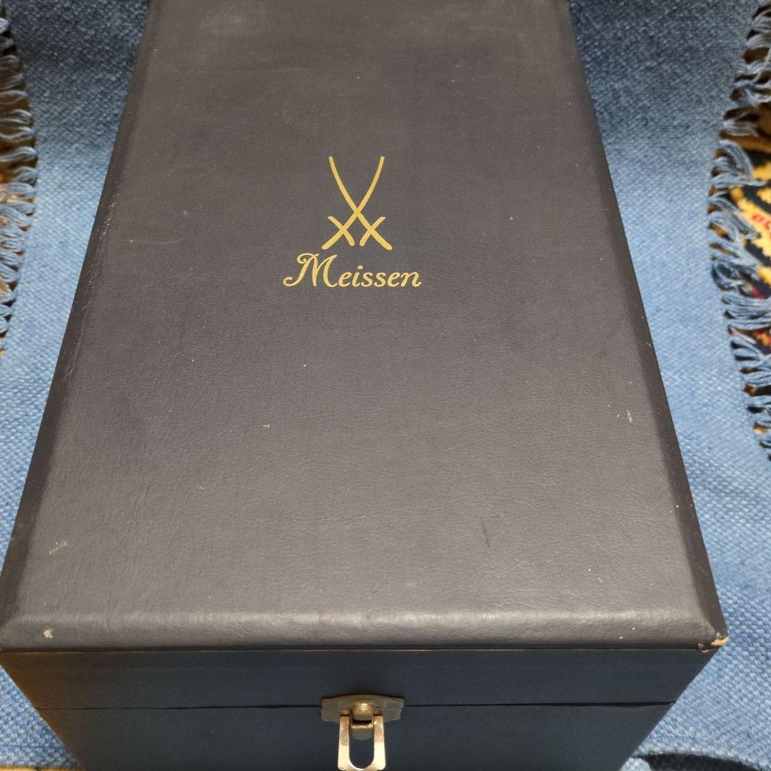 マイセン　花瓶　柿右衛門