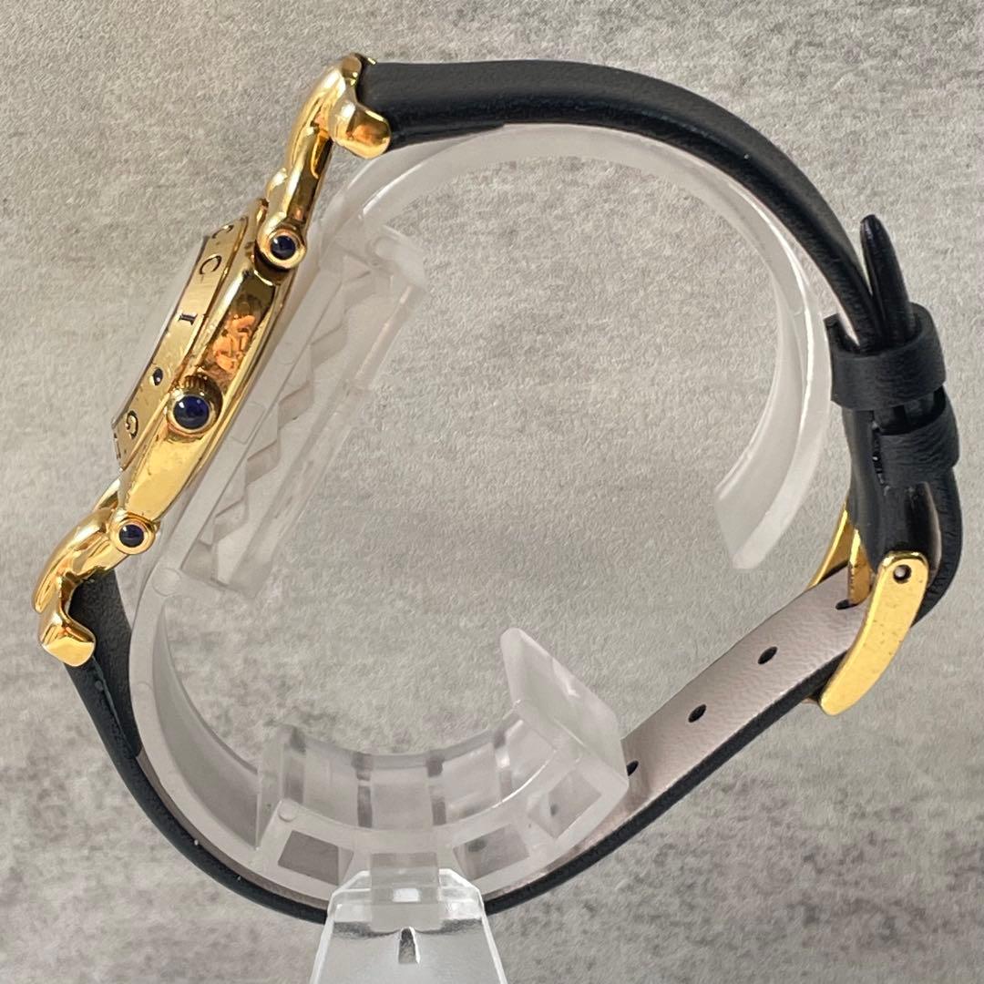 稼動品　GUCCI グッチ　6300L ホースビット　ゴールド　腕時計