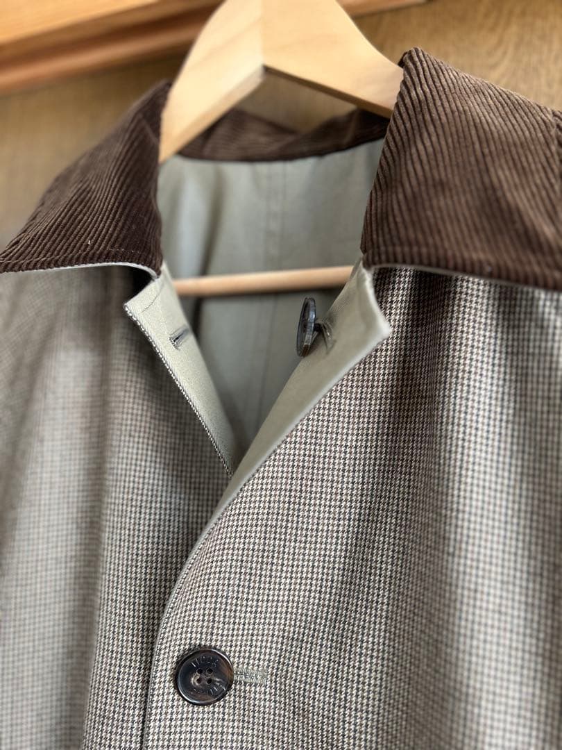 極美品◼️ TICCA ティッカリバーシブルステンカラーコート