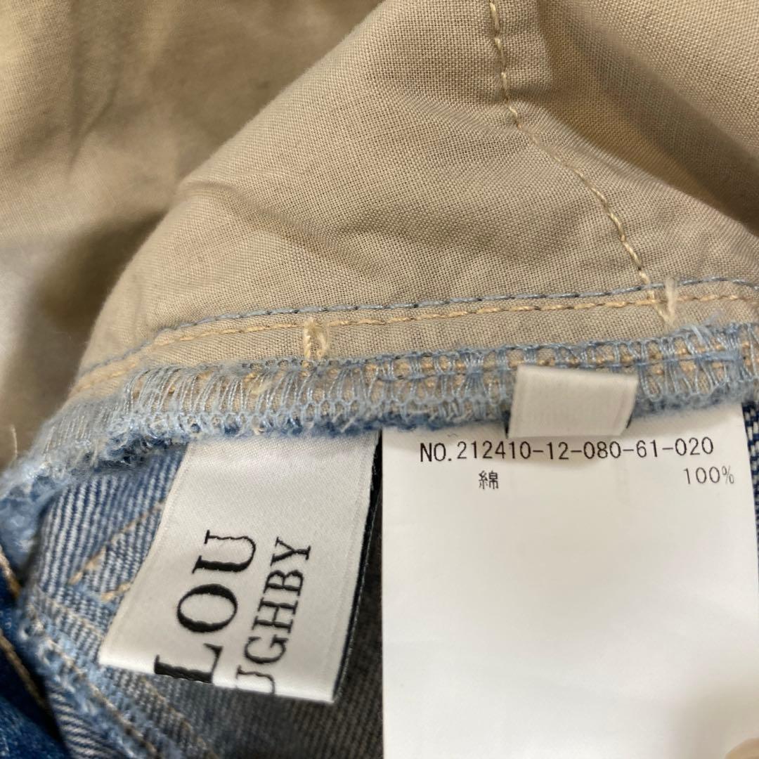 アルアバイル　ルルウィルビー パールデニム バギーパンツ 2